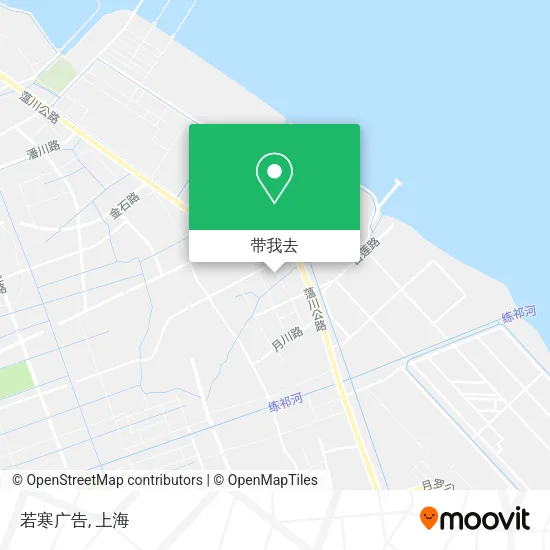 若寒广告地图