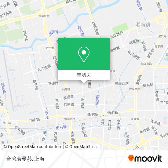 台湾若曼莎地图