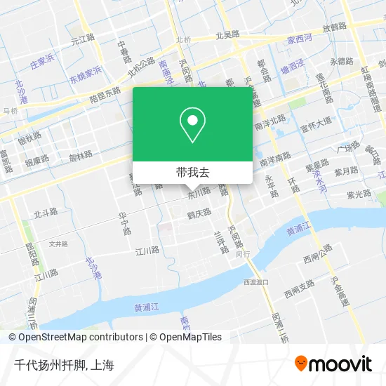 千代扬州扦脚地图