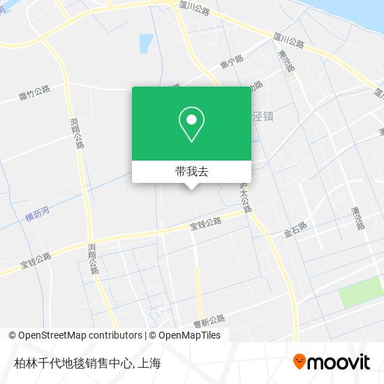 柏林千代地毯销售中心地图