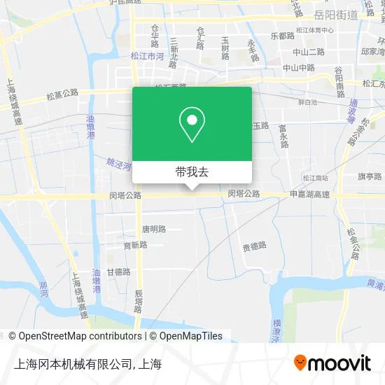 上海冈本机械有限公司地图