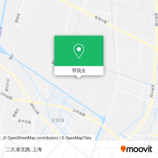 二久港北路地图