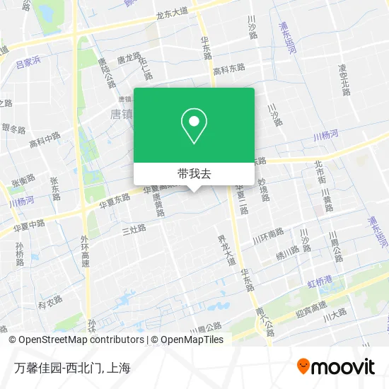 万馨佳园-西北门地图