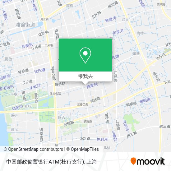 中国邮政储蓄银行ATM(杜行支行)地图