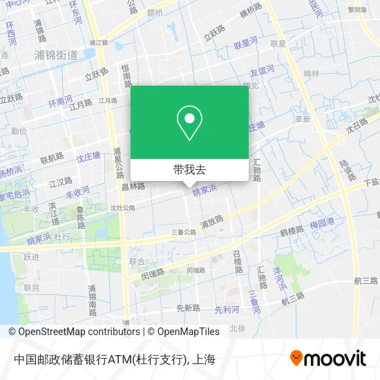 中国邮政储蓄银行ATM(杜行支行)地图