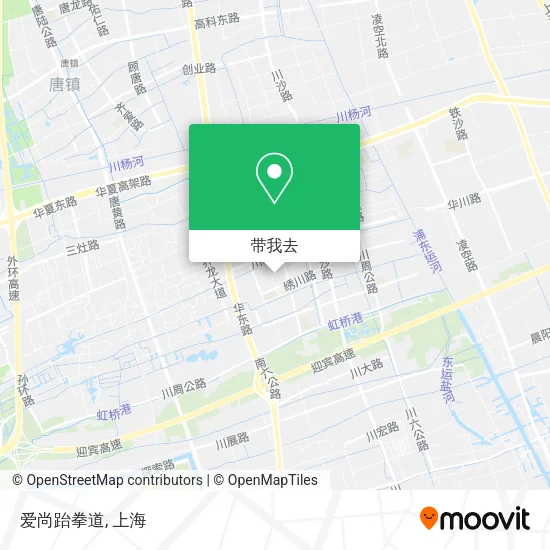 爱尚跆拳道地图
