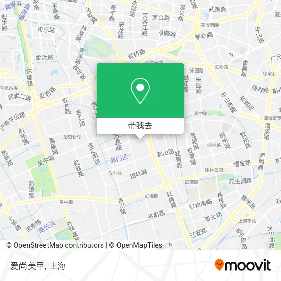 爱尚美甲地图