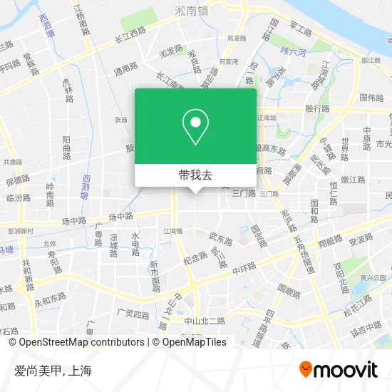 爱尚美甲地图
