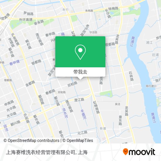 上海赛维洗衣经营管理有限公司地图