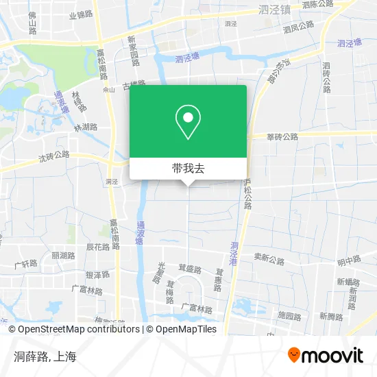 洞薛路地图