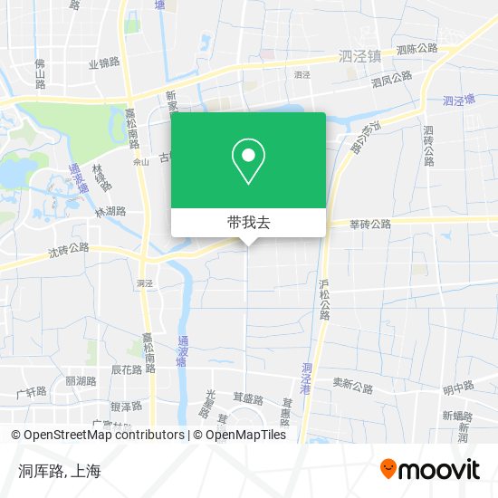 洞厍路地图