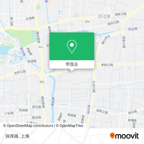 洞厍路地图