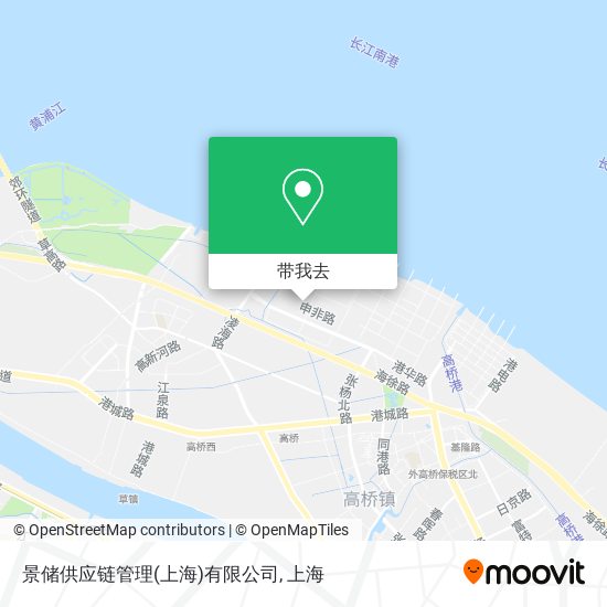 景储供应链管理(上海)有限公司地图