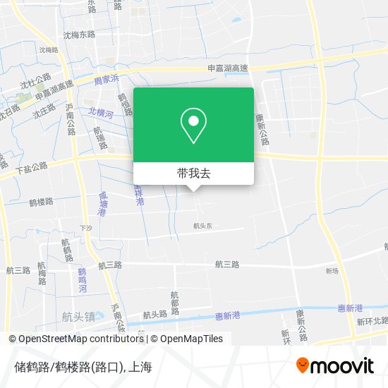 储鹤路/鹤楼路(路口)地图