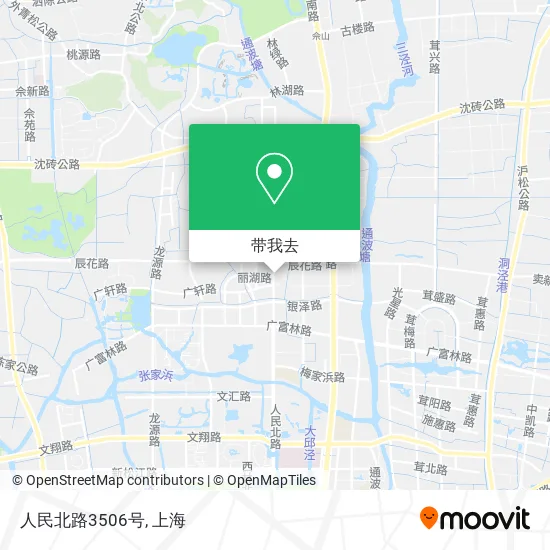 人民北路3506号地图