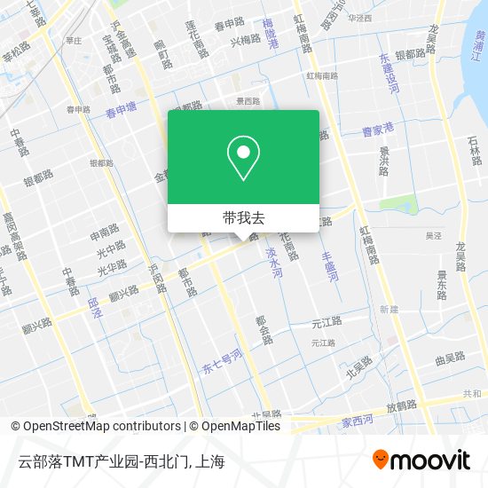 云部落TMT产业园-西北门地图