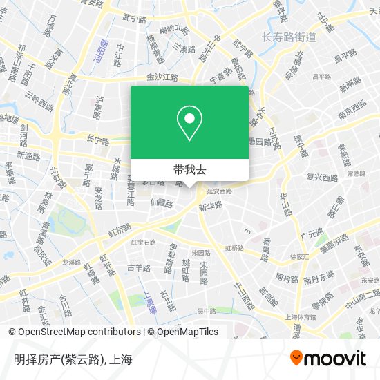 明择房产(紫云路)地图
