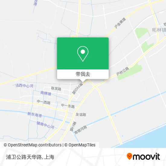 浦卫公路天华路地图