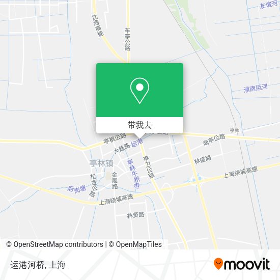 运港河桥地图