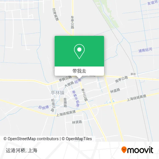 运港河桥地图