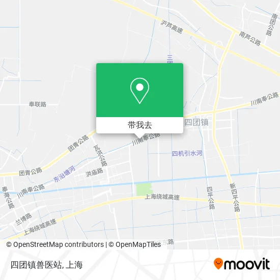 四团镇兽医站地图