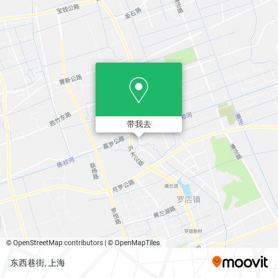 东西巷街地图