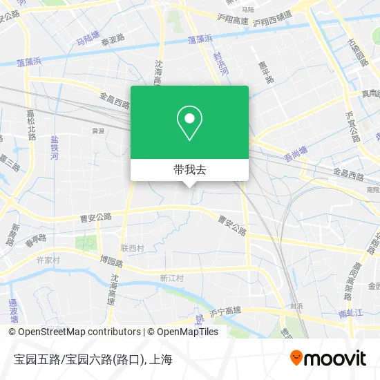 宝园五路/宝园六路(路口)地图