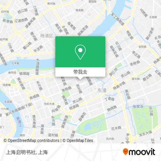 上海启明书社地图
