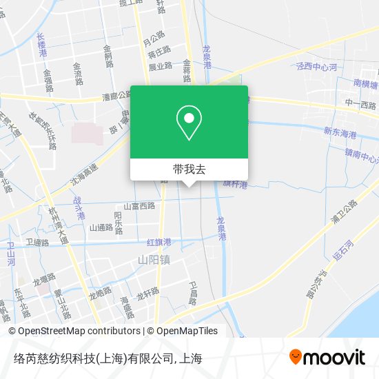 络芮慈纺织科技(上海)有限公司地图