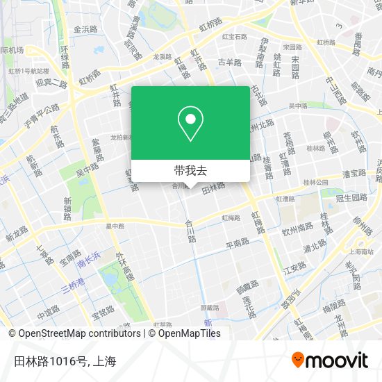 田林路1016号地图