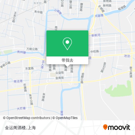 金运阁酒楼地图