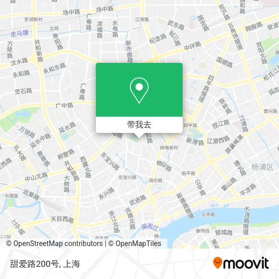 甜爱路200号地图