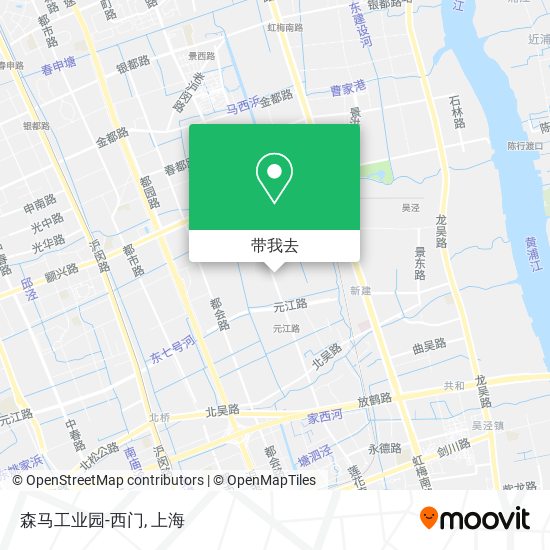 森马工业园-西门地图
