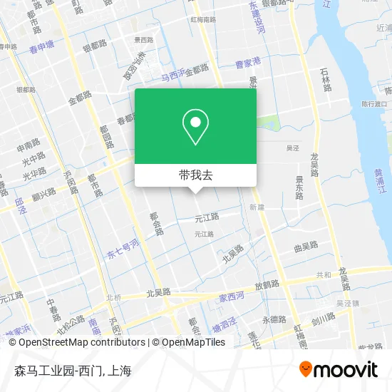 森马工业园-西门地图