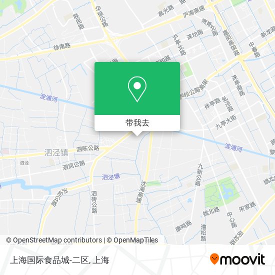 上海国际食品城-二区地图
