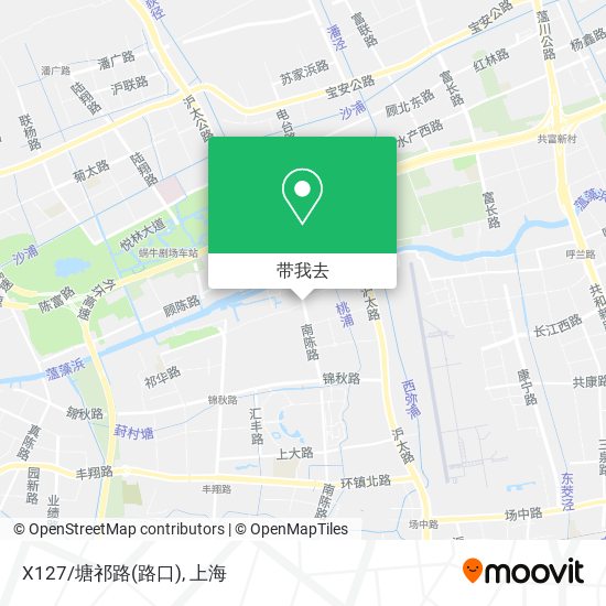 X127/塘祁路(路口)地图