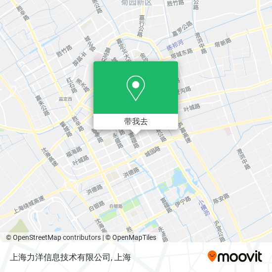 上海力洋信息技术有限公司地图
