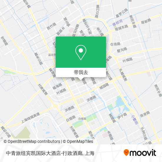 中青旅纽宾凯国际大酒店-行政酒廊地图