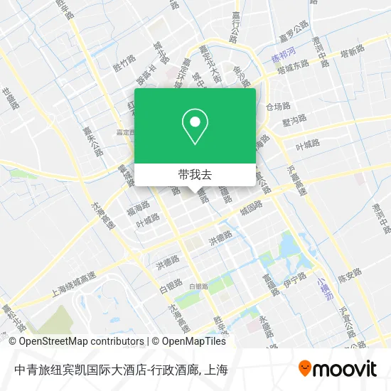 中青旅纽宾凯国际大酒店-行政酒廊地图