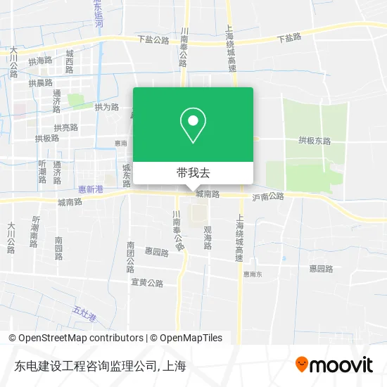 东电建设工程咨询监理公司地图