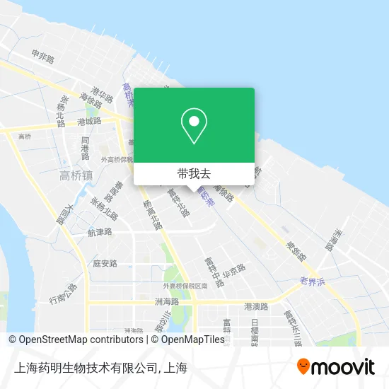 上海药明生物技术有限公司地图