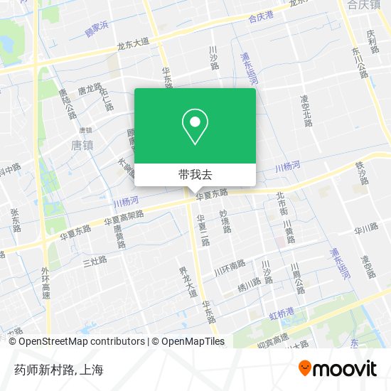 药师新村路地图