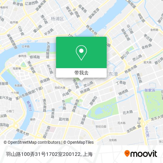 羽山路100弄31号1702室200122地图