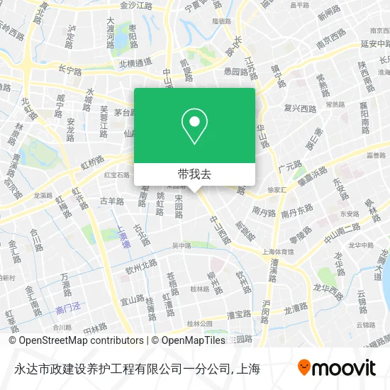 永达市政建设养护工程有限公司一分公司地图