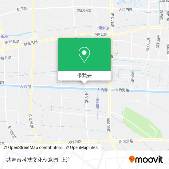 共舞台科技文化创意园地图