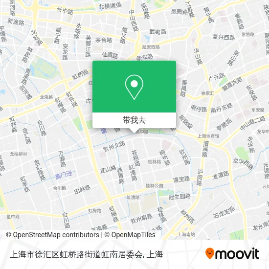 上海市徐汇区虹桥路街道虹南居委会地图