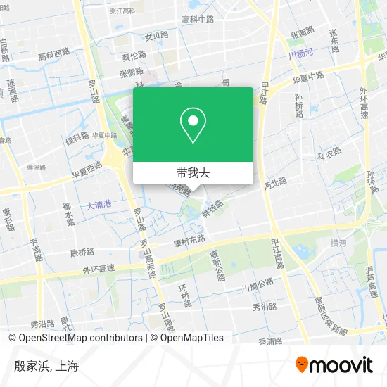 殷家浜地图