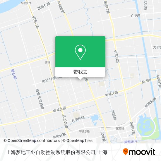 上海梦地工业自动控制系统股份有限公司地图