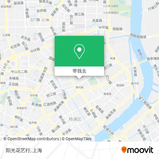 阳光花艺行地图