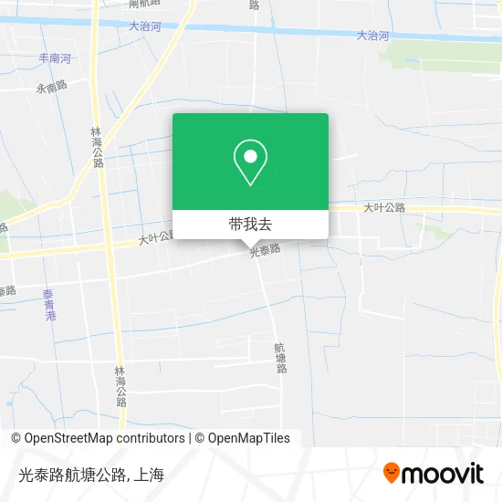 光泰路航塘公路地图